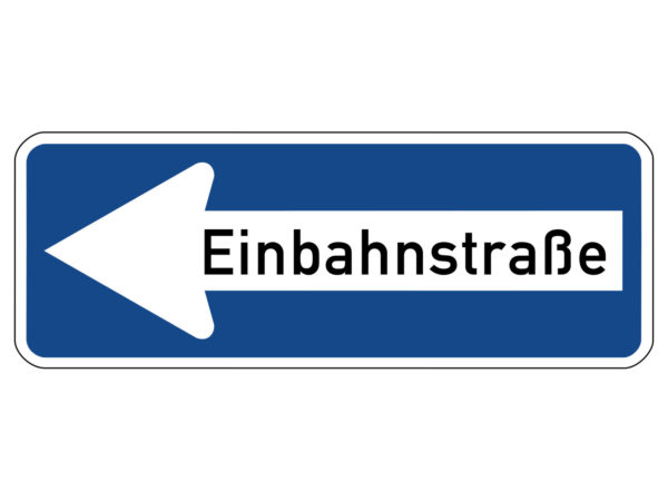 Verkehrszeichen 220 10 Einbahnstraße Links Radfahrausbildung Grundschule Parcours